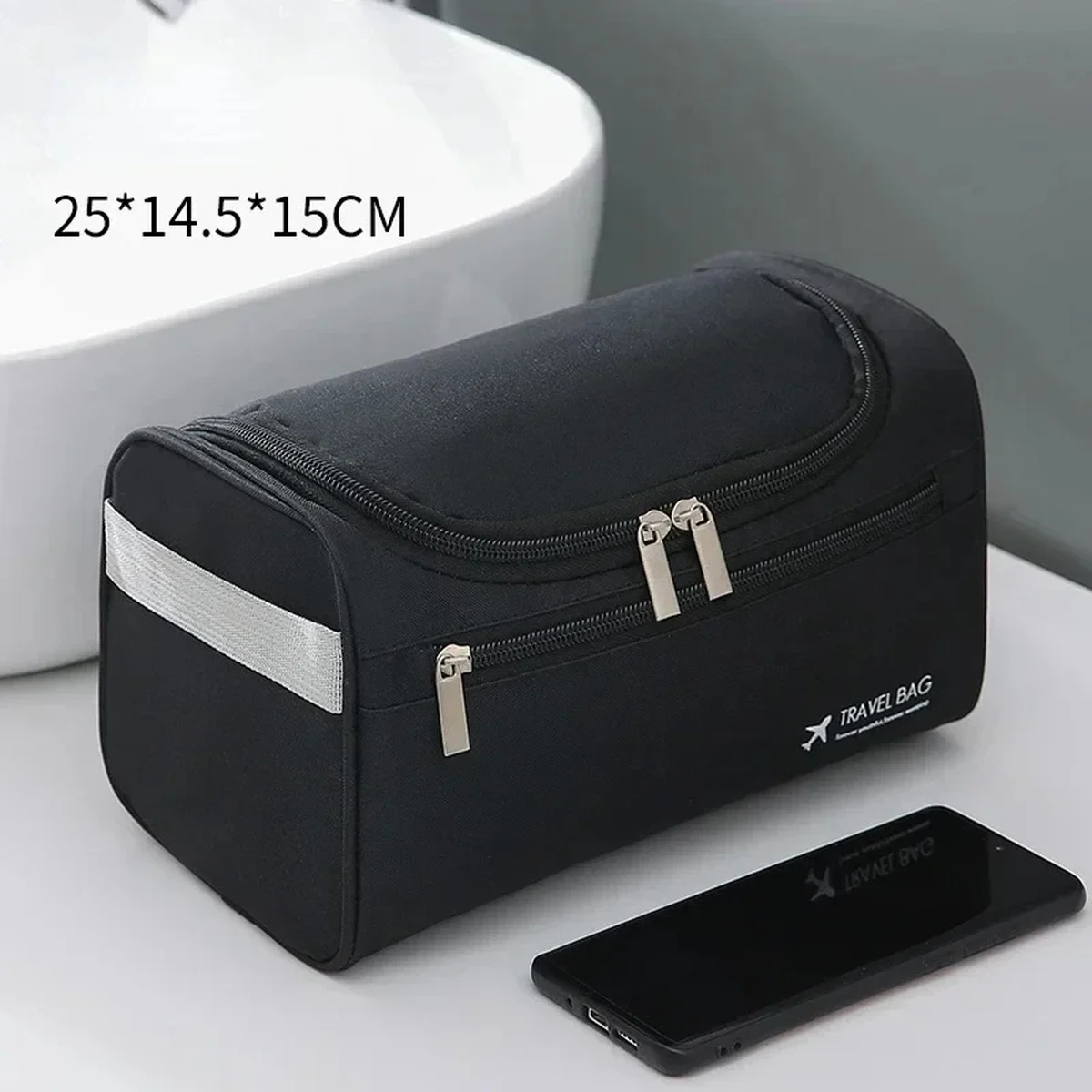 Trousse de toilette suspendue