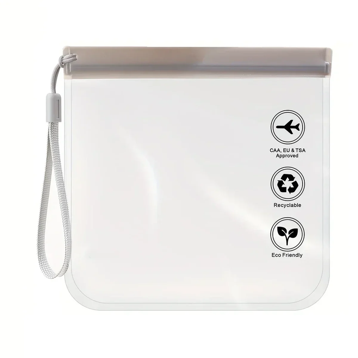 Trousse transparente pour liquides